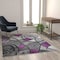 Flash Furniture Purple 5' x 7' Abstract Design Accent Area Rug ACD-RGTRZ860-57-PU-GG - alternate 4